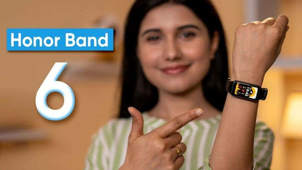 Best fitness bands in India in 2022 - Honor Band 6